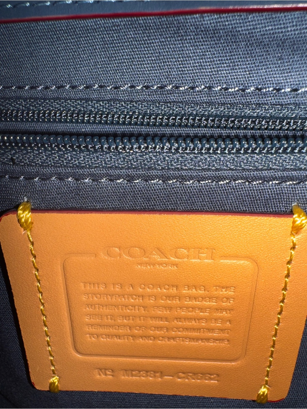 COACH Cassie 19 Denim Crossbody bag - Picture 9 of 10